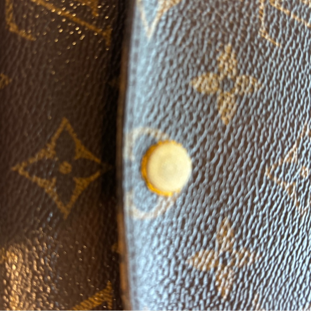 Louis Vuitton Dark Brown Monogram Clutch - Picture 3 of 12